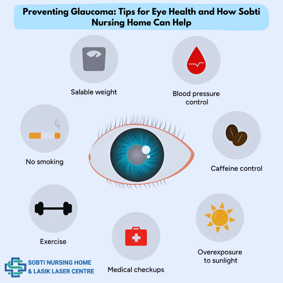 Preventing Glaucoma: Tips for Eye Health and How Sobti Nursing Home Can Help
