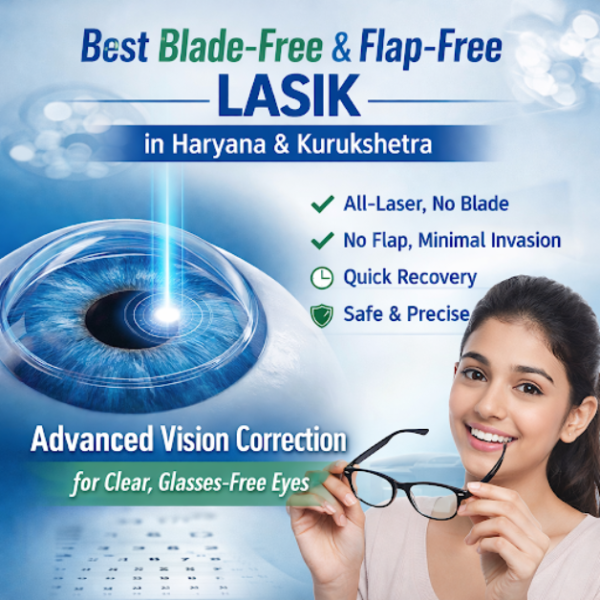 Best Blade-Free and Flap-Free LASIK in Haryana